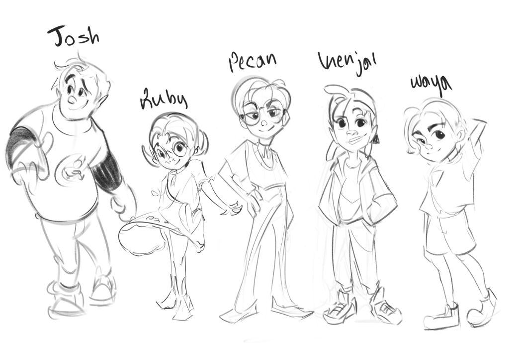 character art update